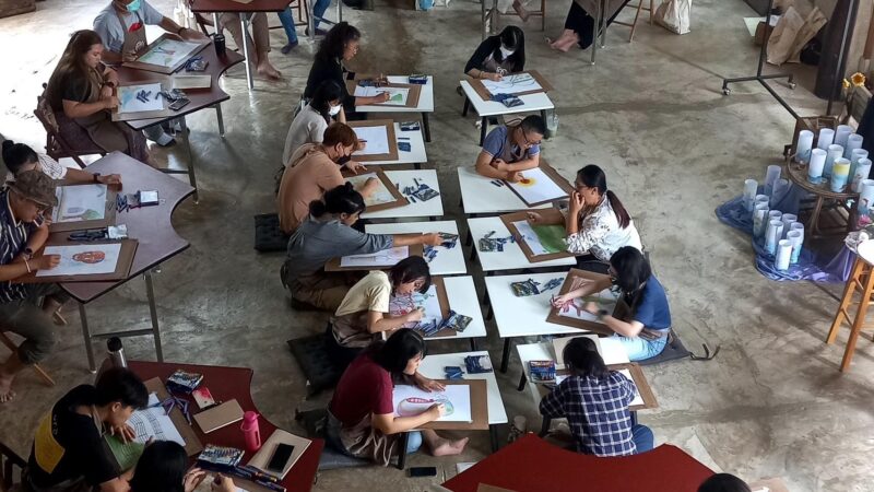 Anthroposophic Painting Therapy Class